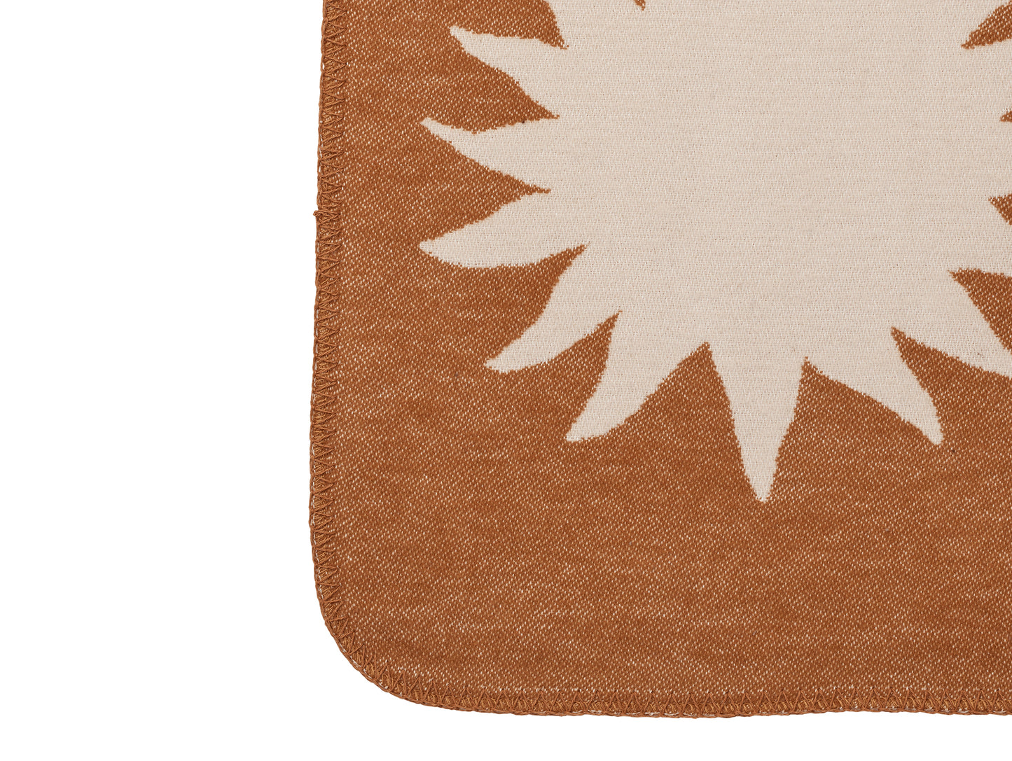 Skye Blanket by Ferm Living - Sienna / Parchment