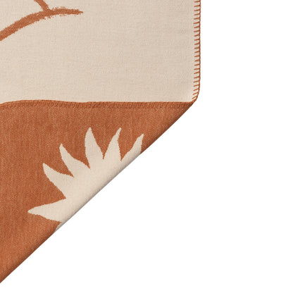 Skye Blanket by Ferm Living - Sienna / Parchment