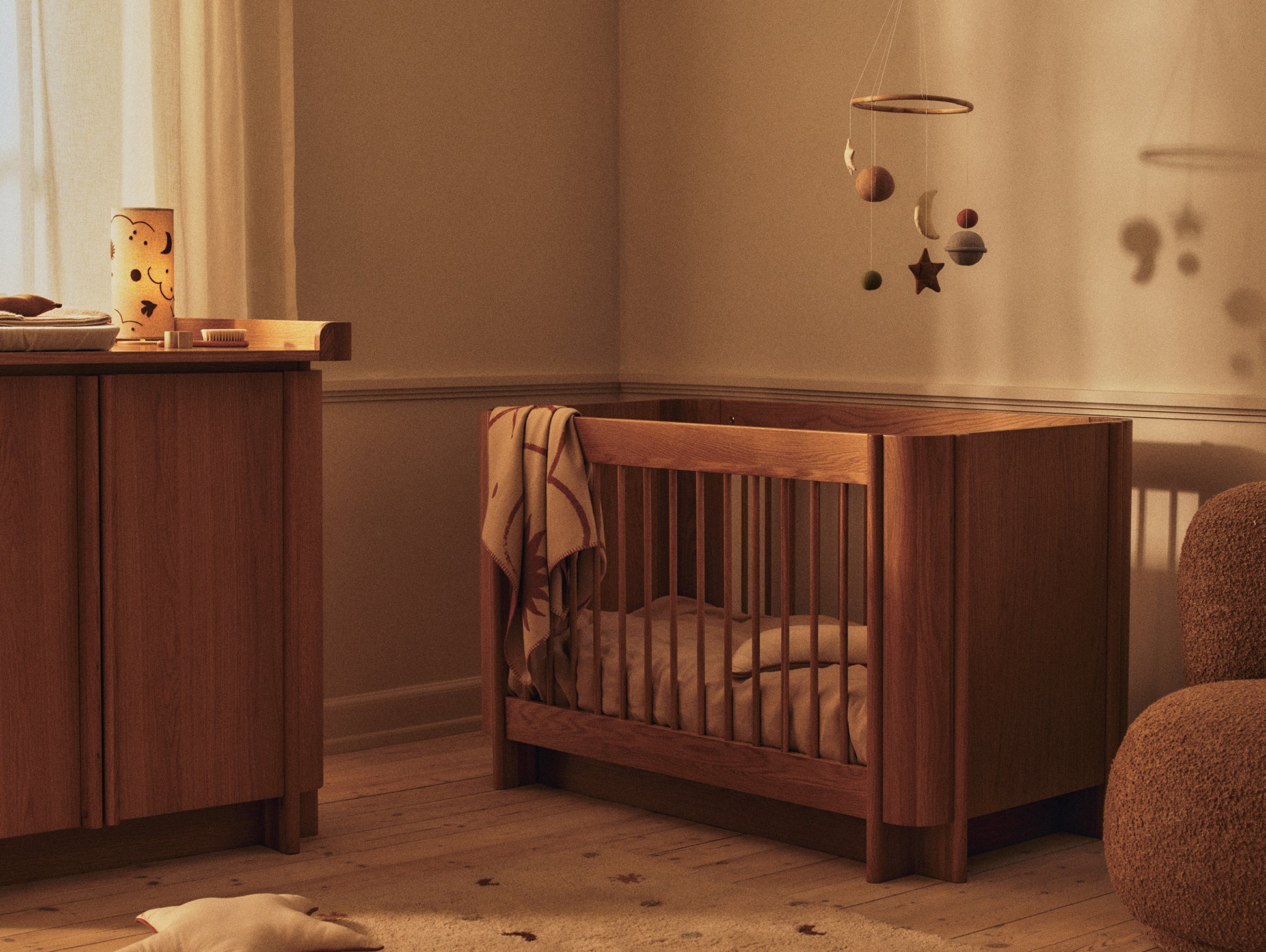 Tilu Baby Cot by Ferm Living