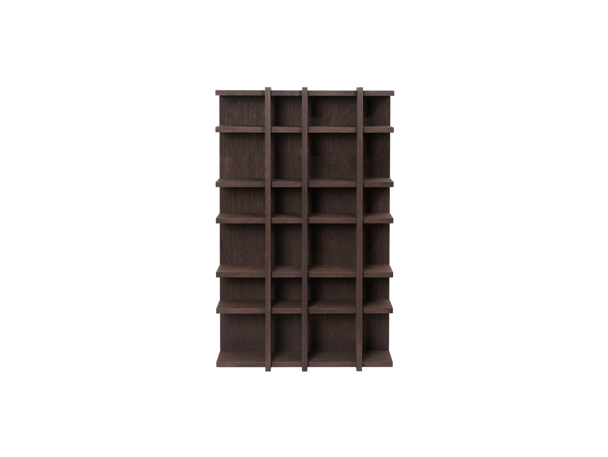 Tilem Shelf by Ferm Living - 4x6 / Dark Stained Oak