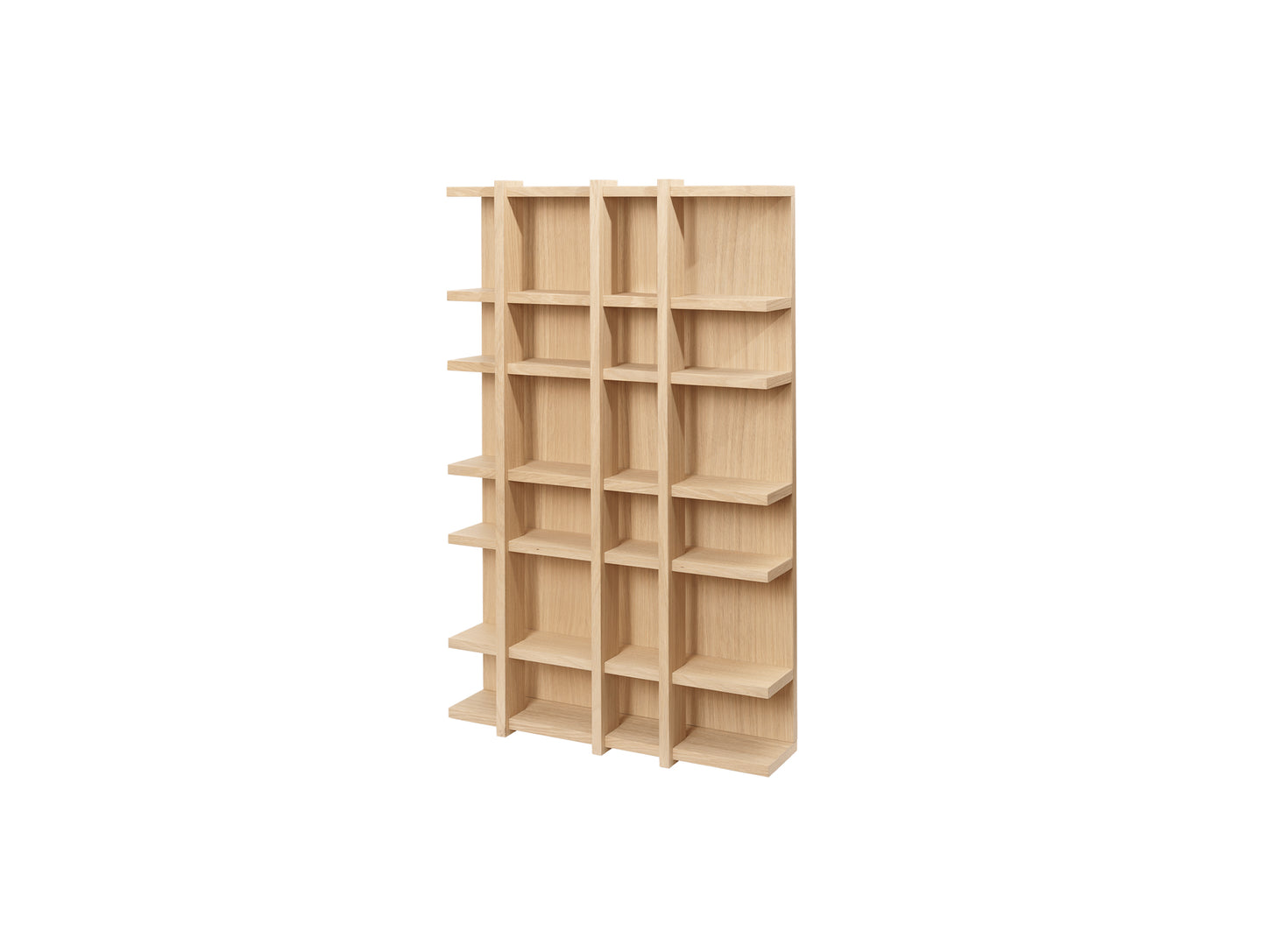 Tilem Shelf by Ferm Living - 4x6 / Natural Oak Veneer