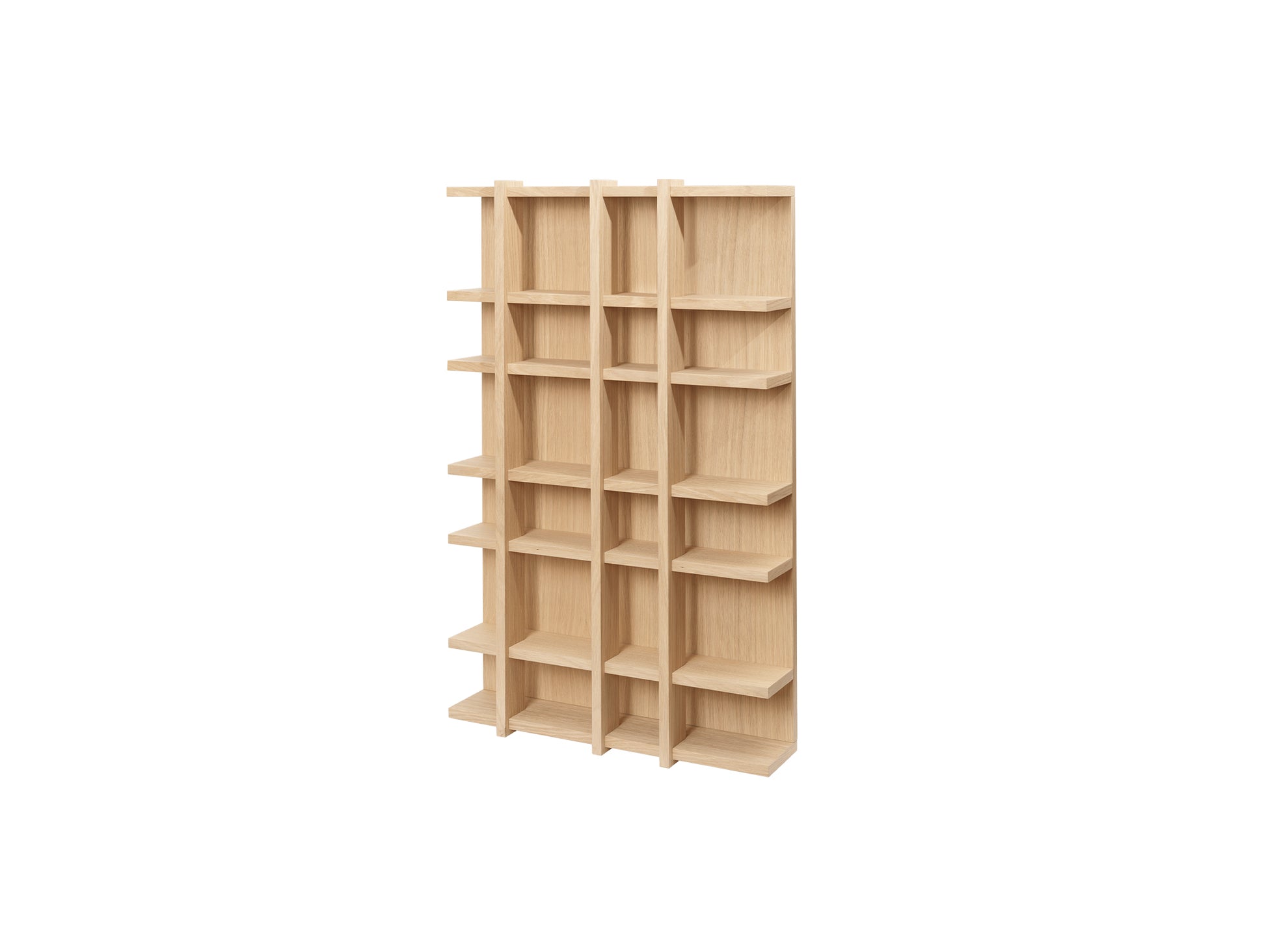 Tilem Shelf by Ferm Living - 4x6 / Natural Oak Veneer