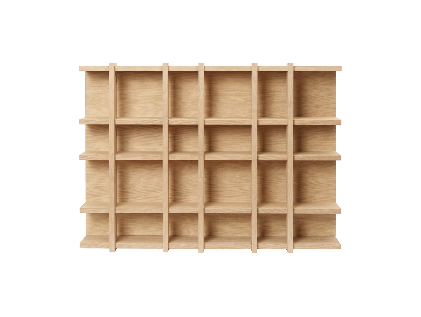Tilem Shelf by Ferm Living - 6x4 / Natural Oak Veneer