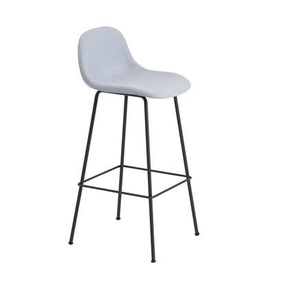 Fiber Barstool with Metal Base by Muuto - Acca 731 / Black Base