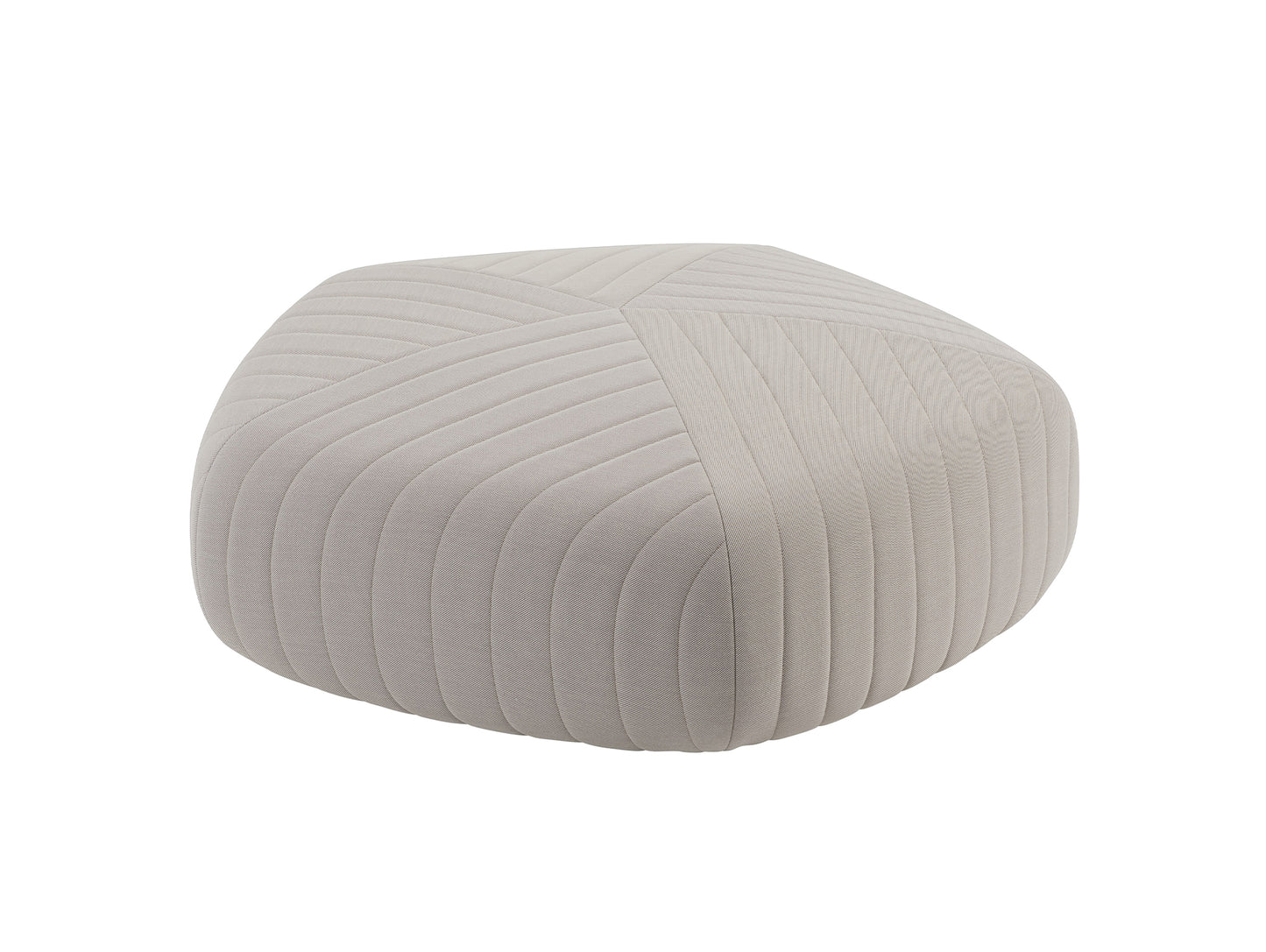 Five Pouf by Muuto - X-Large / Steelcut Trio 205