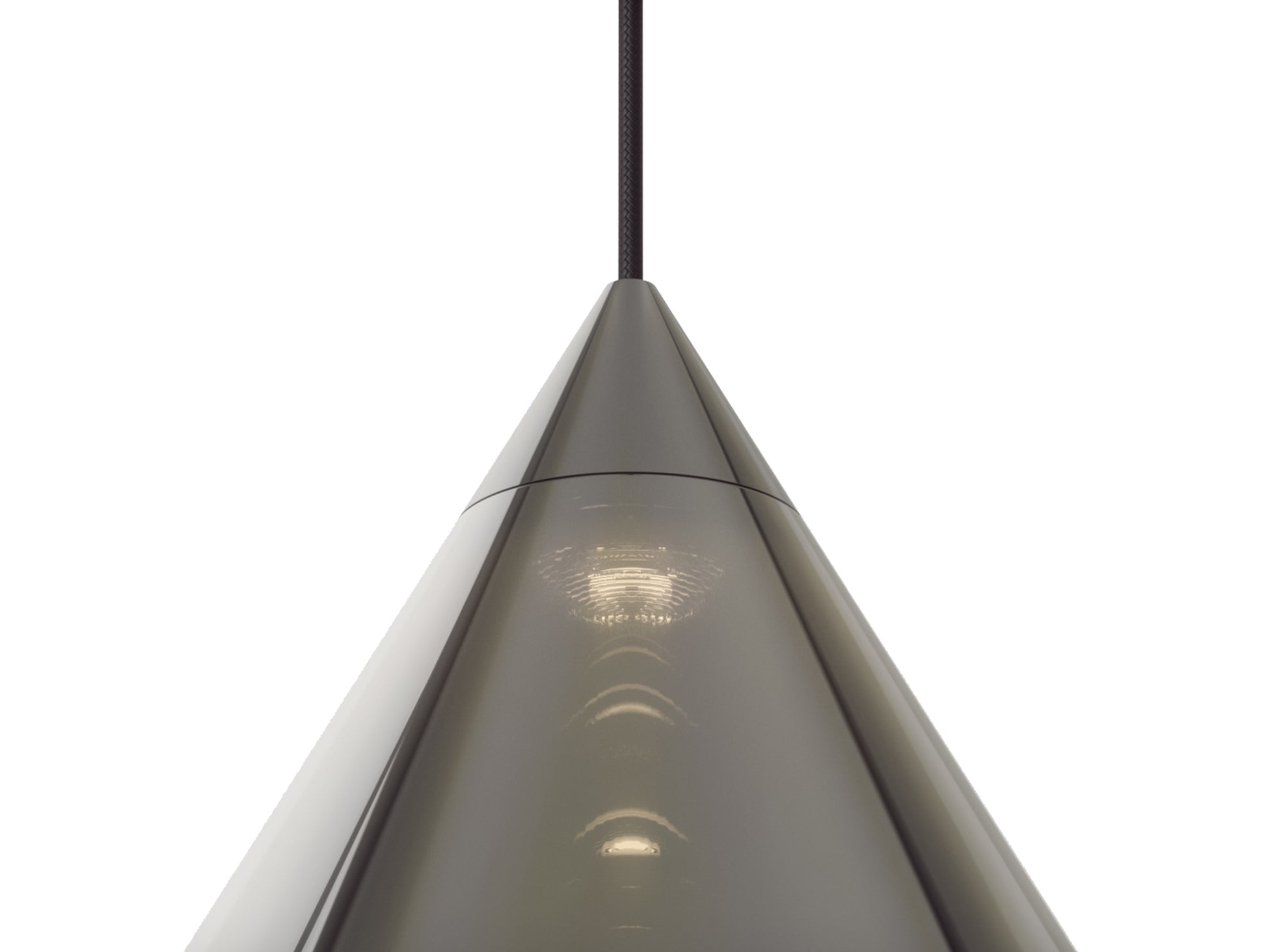 Flare Bead Silver LED Pendant Light by Tom Dixon