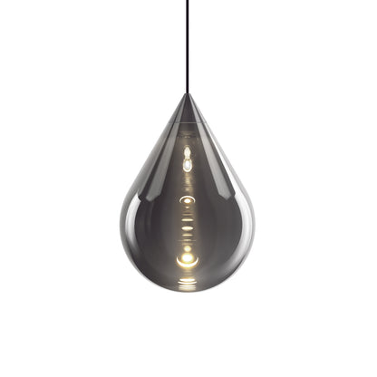 Flare Bead Silver LED Pendant Light by Tom Dixon
