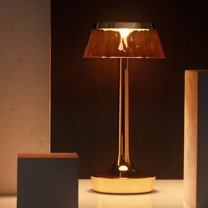 Bon Jour Unplugged Portable Lamp by Flos - Copper / Fumée Crown