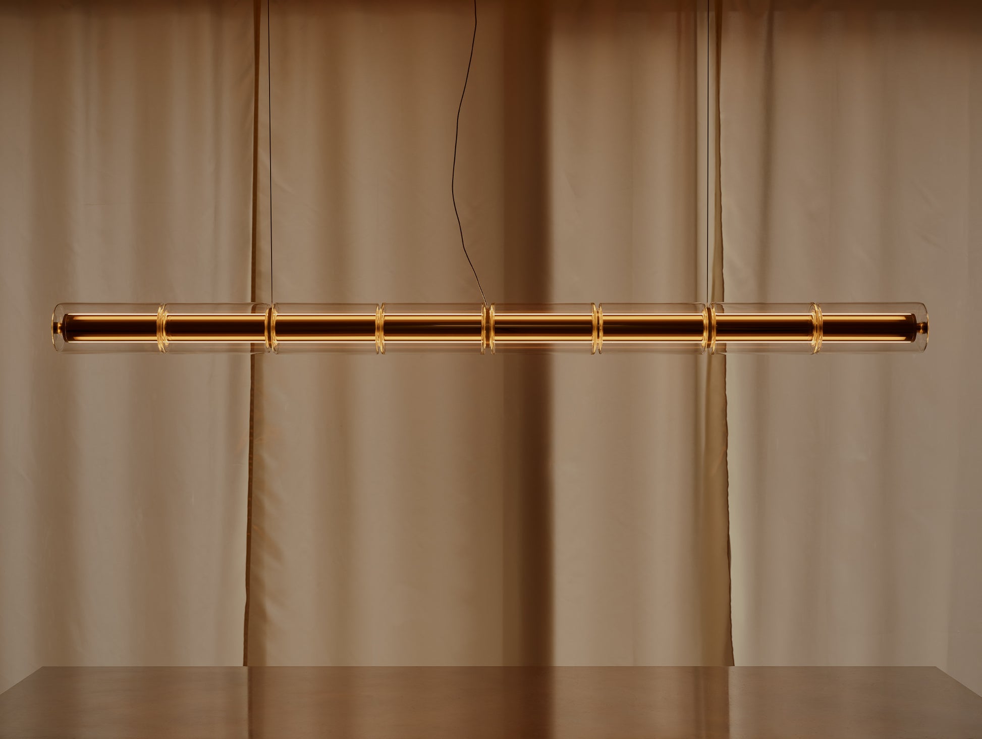 Luce Cilindrica Suspension by Flos
