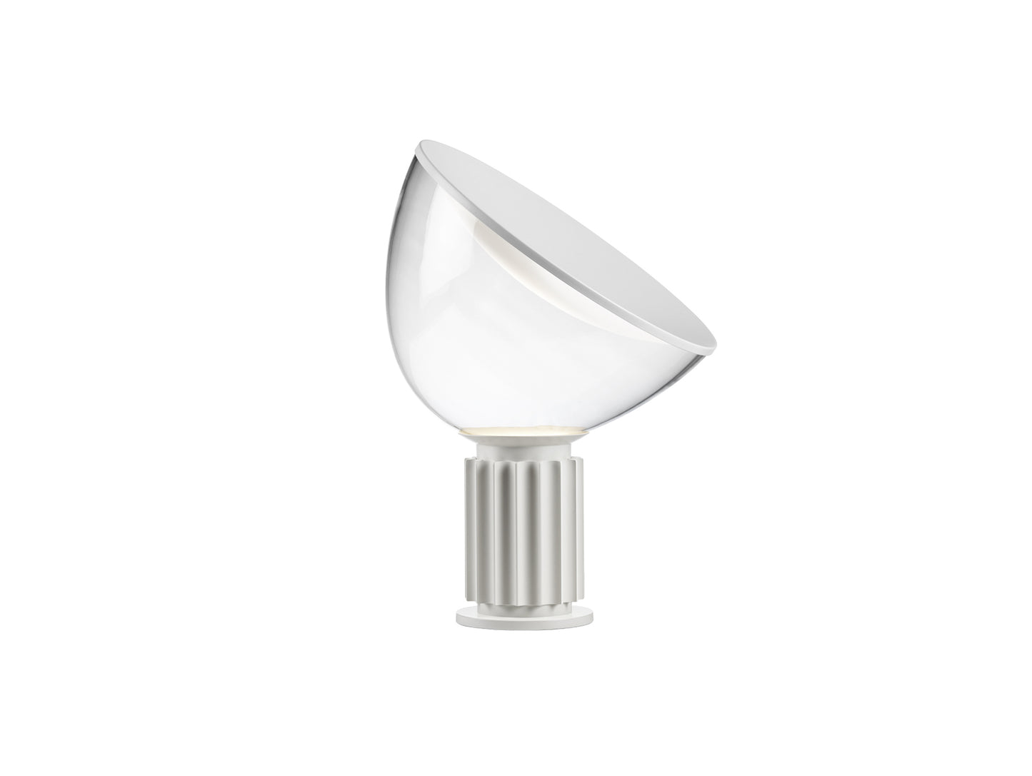 Taccia Table Lamp by Flos - Small / Matt White