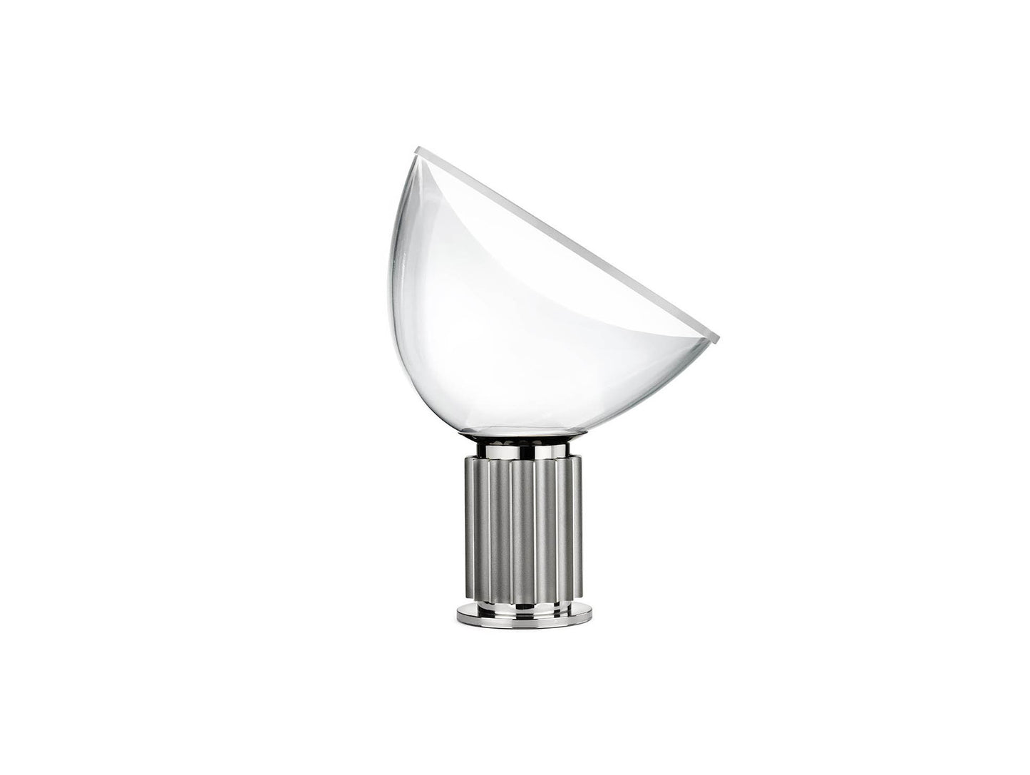 Taccia Table Lamp by Flos - Small / Silver