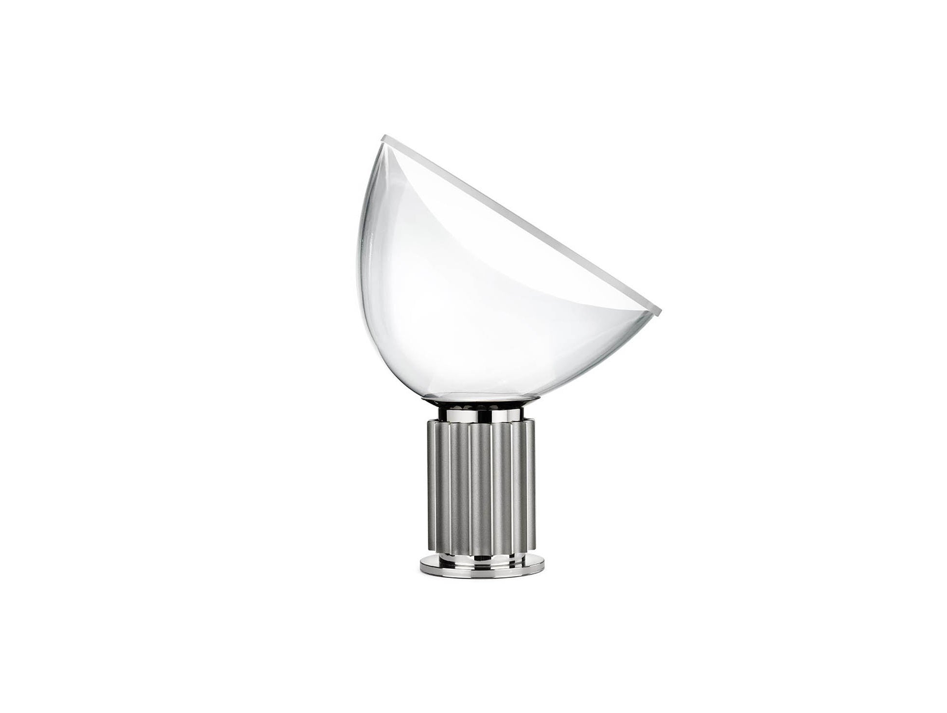 Taccia Table Lamp by Flos - Small / Silver