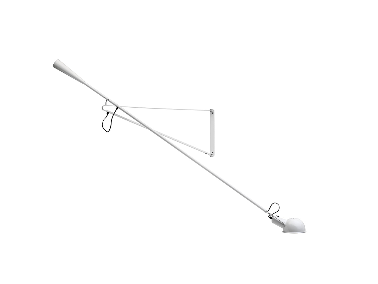 265 Wall Lamp by Flos - Large / White