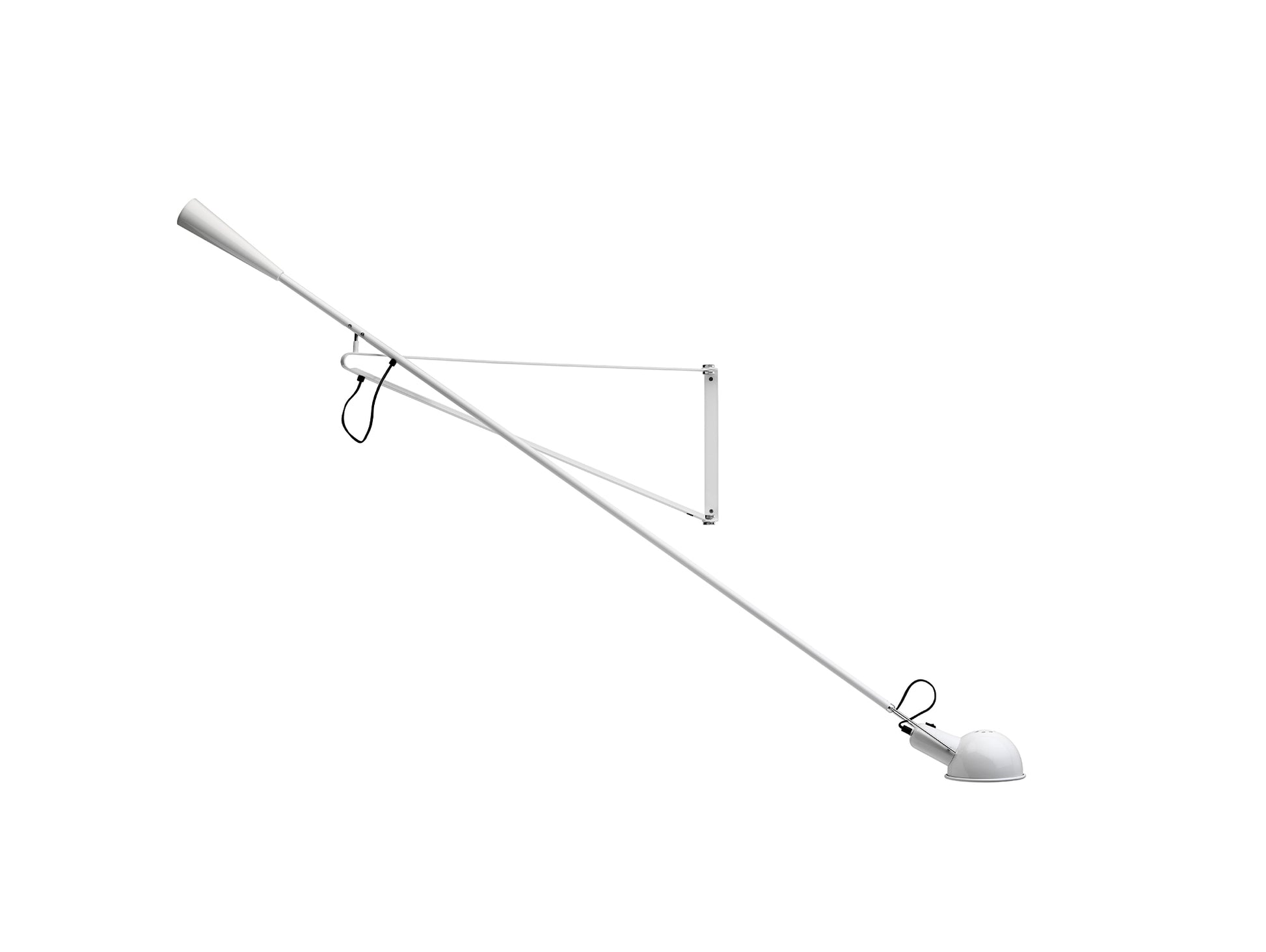265 Wall Lamp by Flos - Large / White