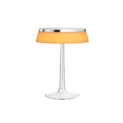 Bon Jour Table Lamp by Flos - Fabric / Chrome