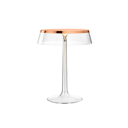 Bon Jour Table Lamp by Flos - Transparent / Copper