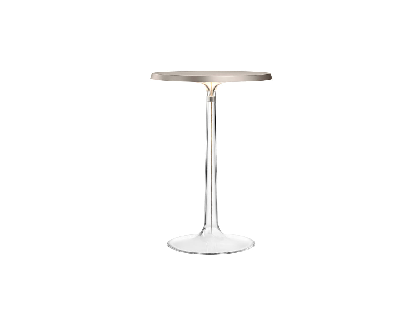 Bon Jour Table Lamp by Flos - No Crown / Matte Chrome