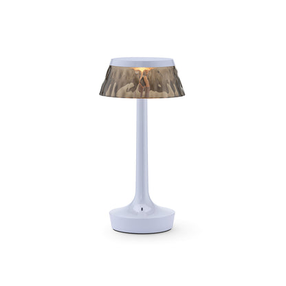 Bon Jour Unplugged Portable Lamp by Flos - Fade Blue / Fumée Crown