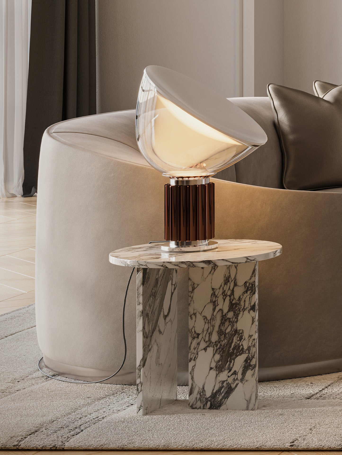 Taccia Table Lamp by Flos