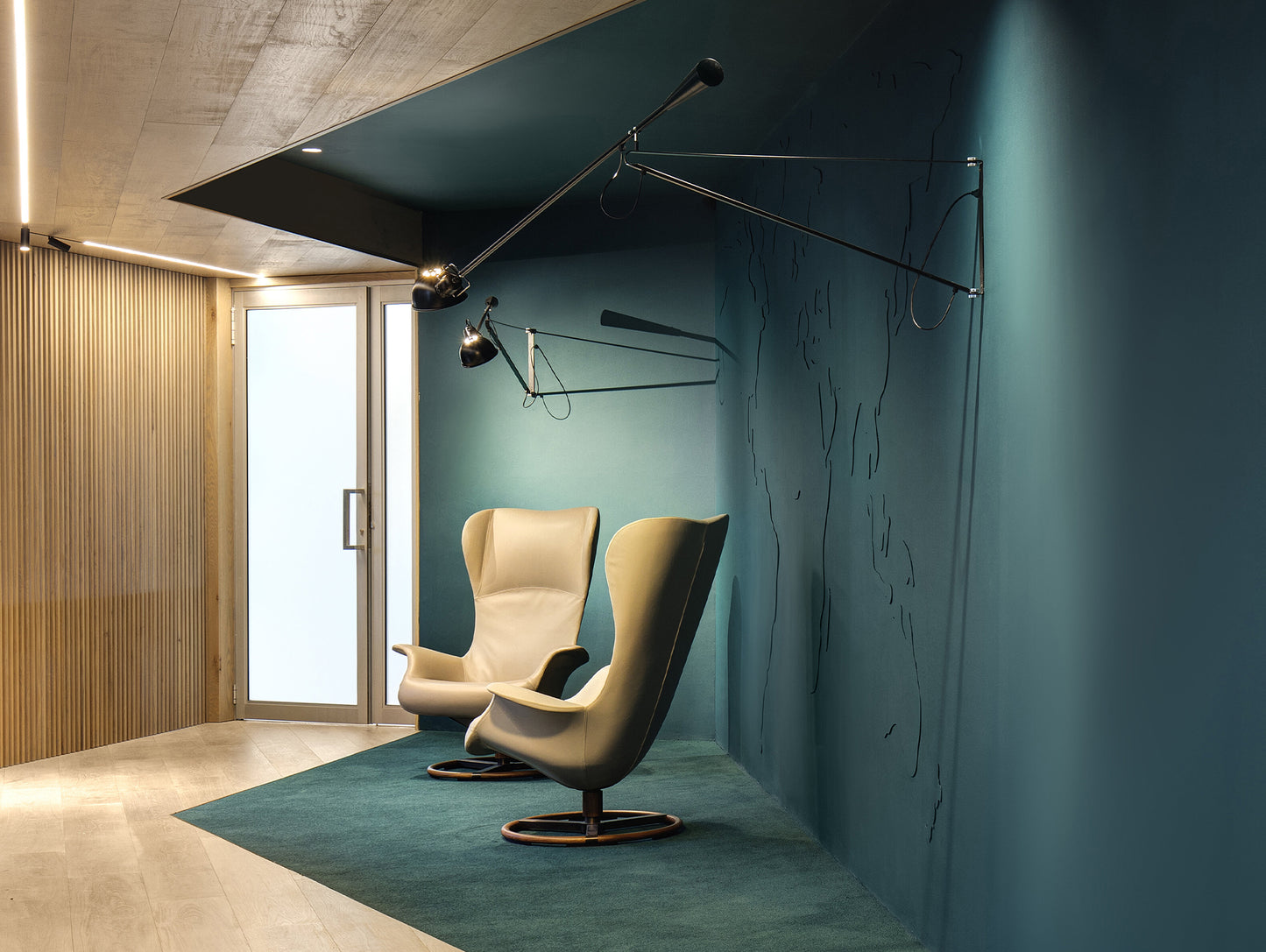 265 Wall Lamp by Flos - Black