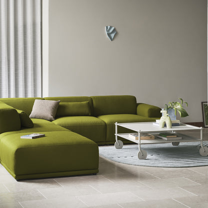 Connect Soft Corner Modular Sofa by Muuto - Configuration 1 / Vidar 4 956
