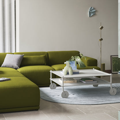 Connect Soft Corner Modular Sofa by Muuto - Configuration 1 / Vidar 4 956