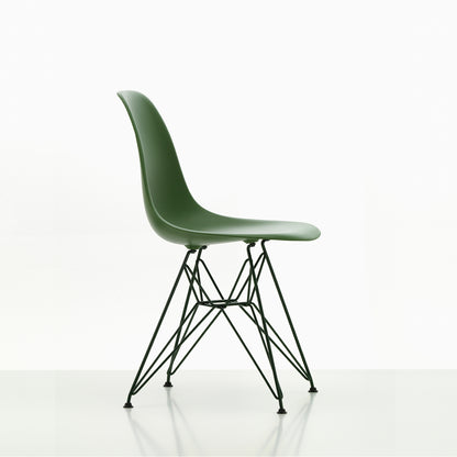 Eames DSR Plastic Side Chair by Vitra - Forest 48 Seat / Dark Green 24 Base