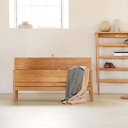 A Line Storage Bench by Form & Refine – Really Well Made