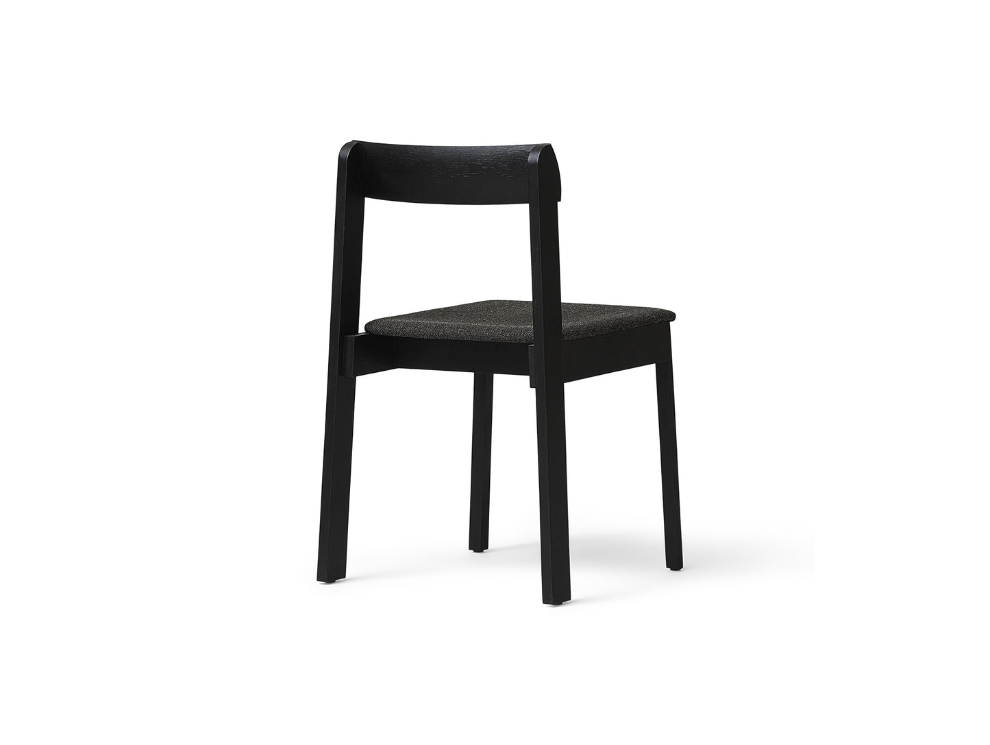 Blueprint Chair Upholstered by Form & Refine - Frame: Black Stained Oak / Seat: Hallingdal 65 376