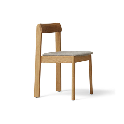 Blueprint Chair Upholstered by Form & Refine - Frame: Oiled Oak / Seat: Hallingdal 65 227