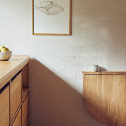 Trefoil Folding Wall Table by Form & Refine