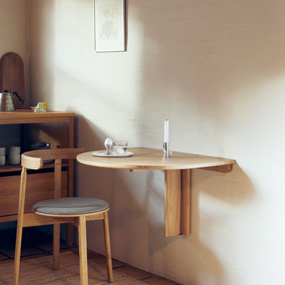 Trefoil Folding Wall Table by Form & Refine