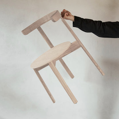 Lunar Chair by Form & Refine - White Oiled Oak