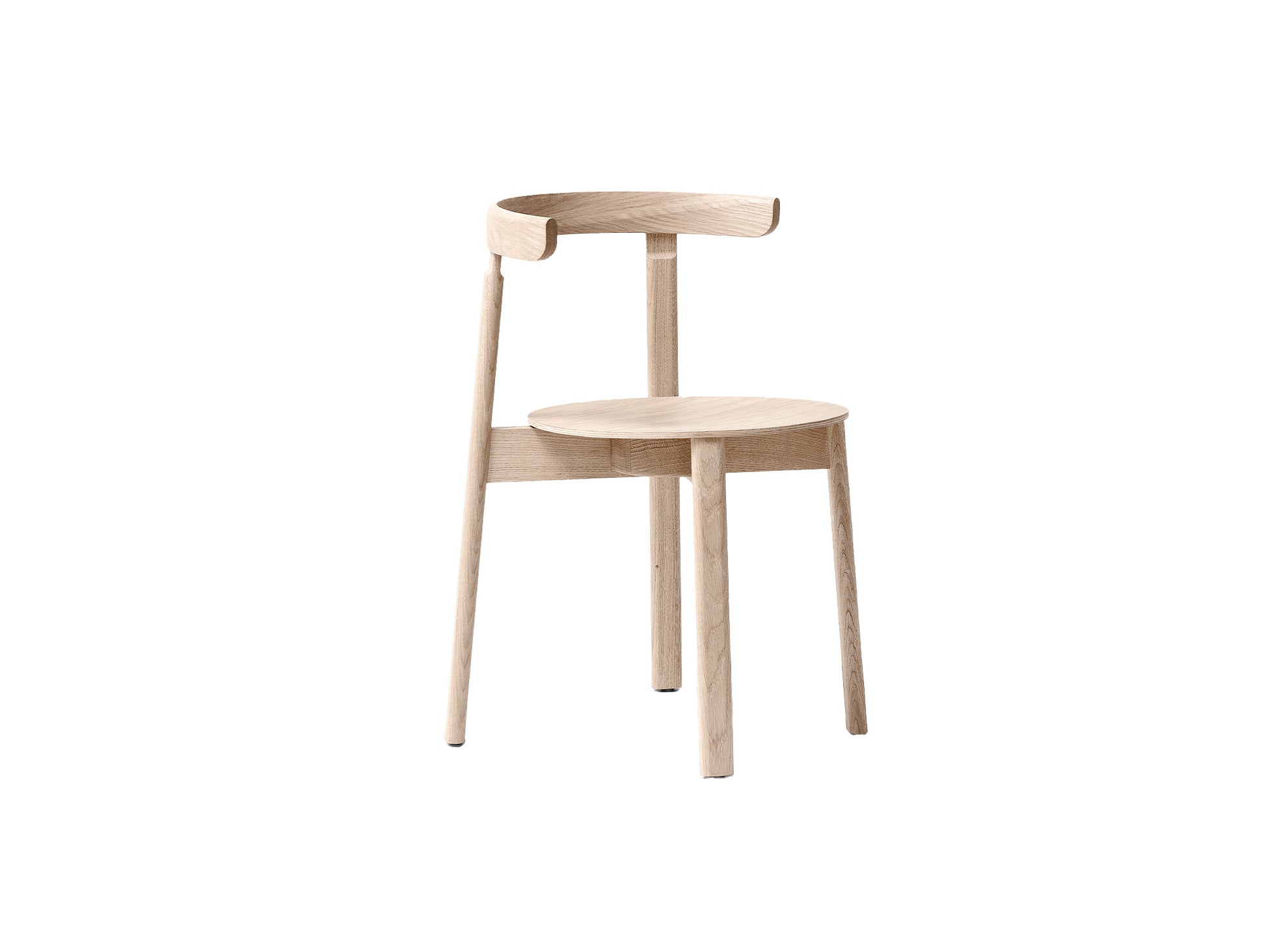 Lunar Chair by Form & Refine - White Oiled Oak