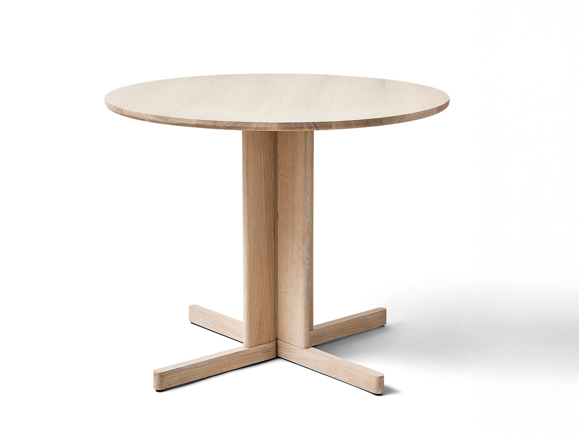 Trefoil Table by Form and Refine - D90 / White Oiled Oak