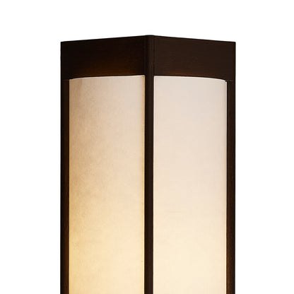 Andon Table Lamp by Form & Refine - Dark Brown Lacquered Ash