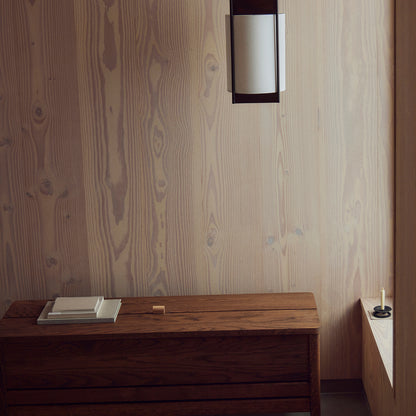 A Line Storage Bench by Form & Refine - Smoked Oiled Oak