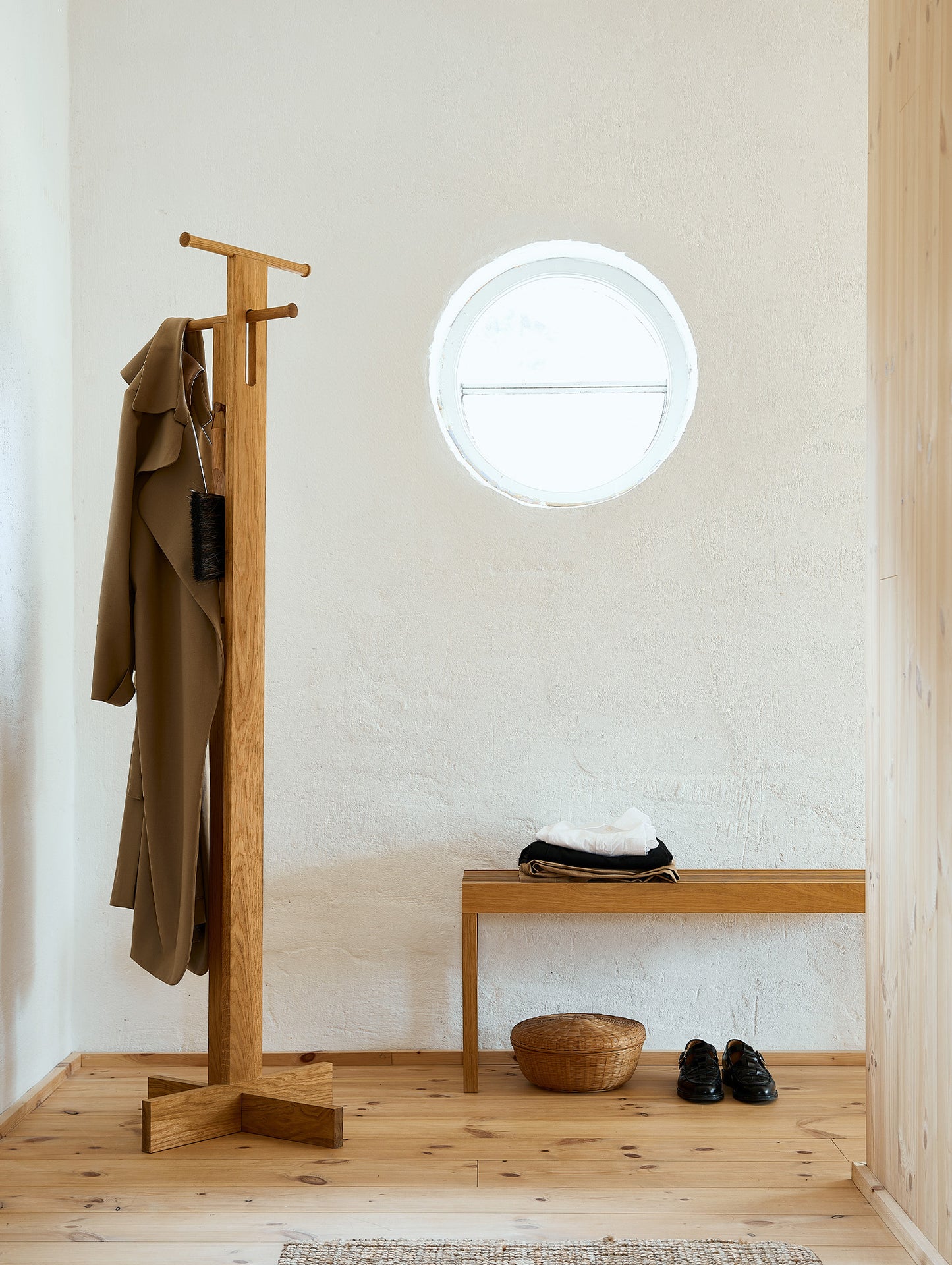 Foyer Coat Stand by Form and Refine

