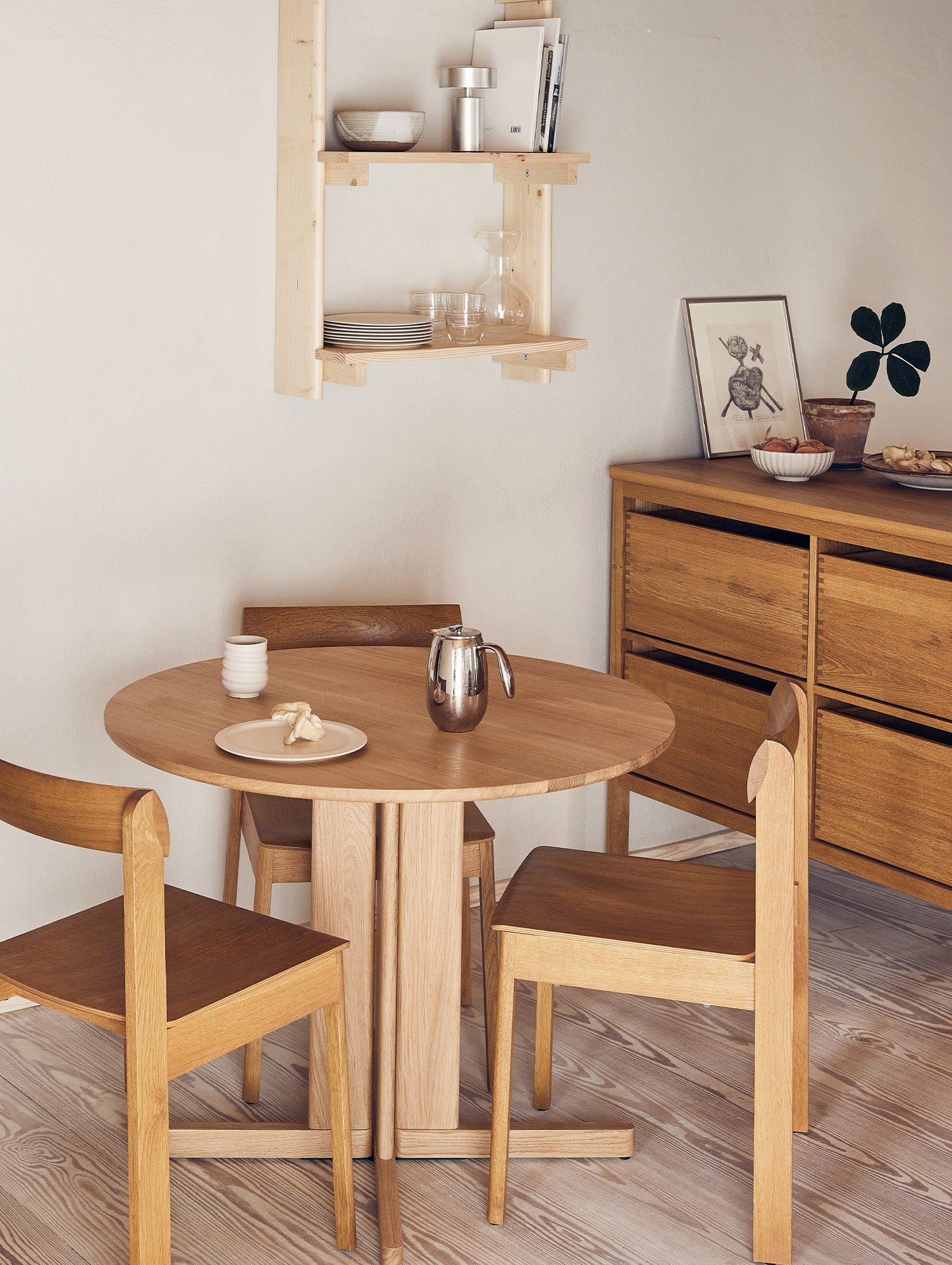 Trefoil Table by Form & Refine - D90 / Oiled Oak