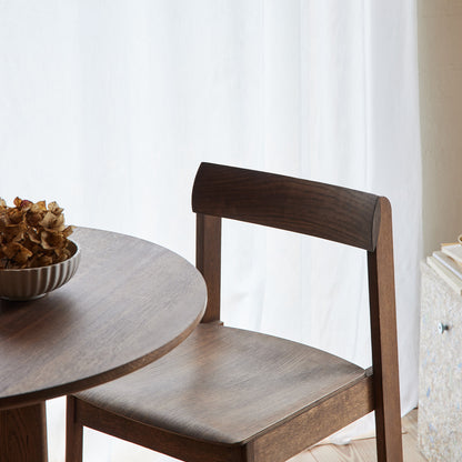 Trefoil Table by Form & Refine - D75 / Smoked Oak