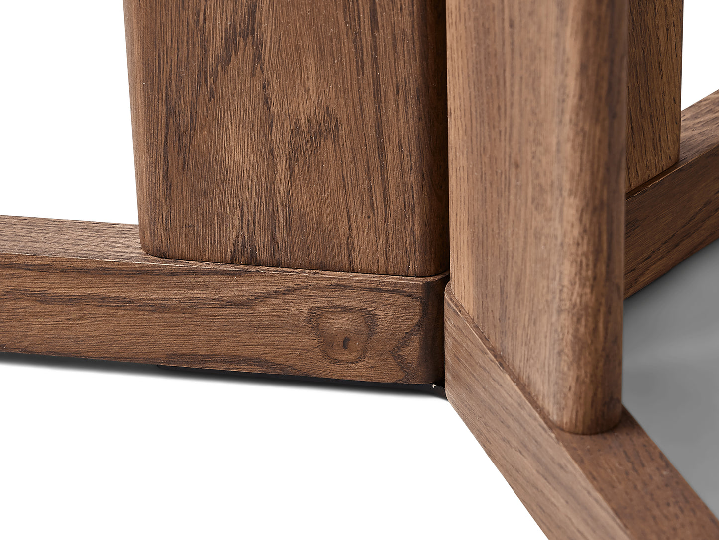 Trefoil Table by Form & Refine - D75 / Smoked Oak