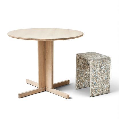 Trefoil Table by Form & Refine - D90 / White Oiled Oak