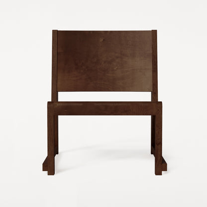 Easy Chair 01 by Frama - Dark Brown Oiled Birch