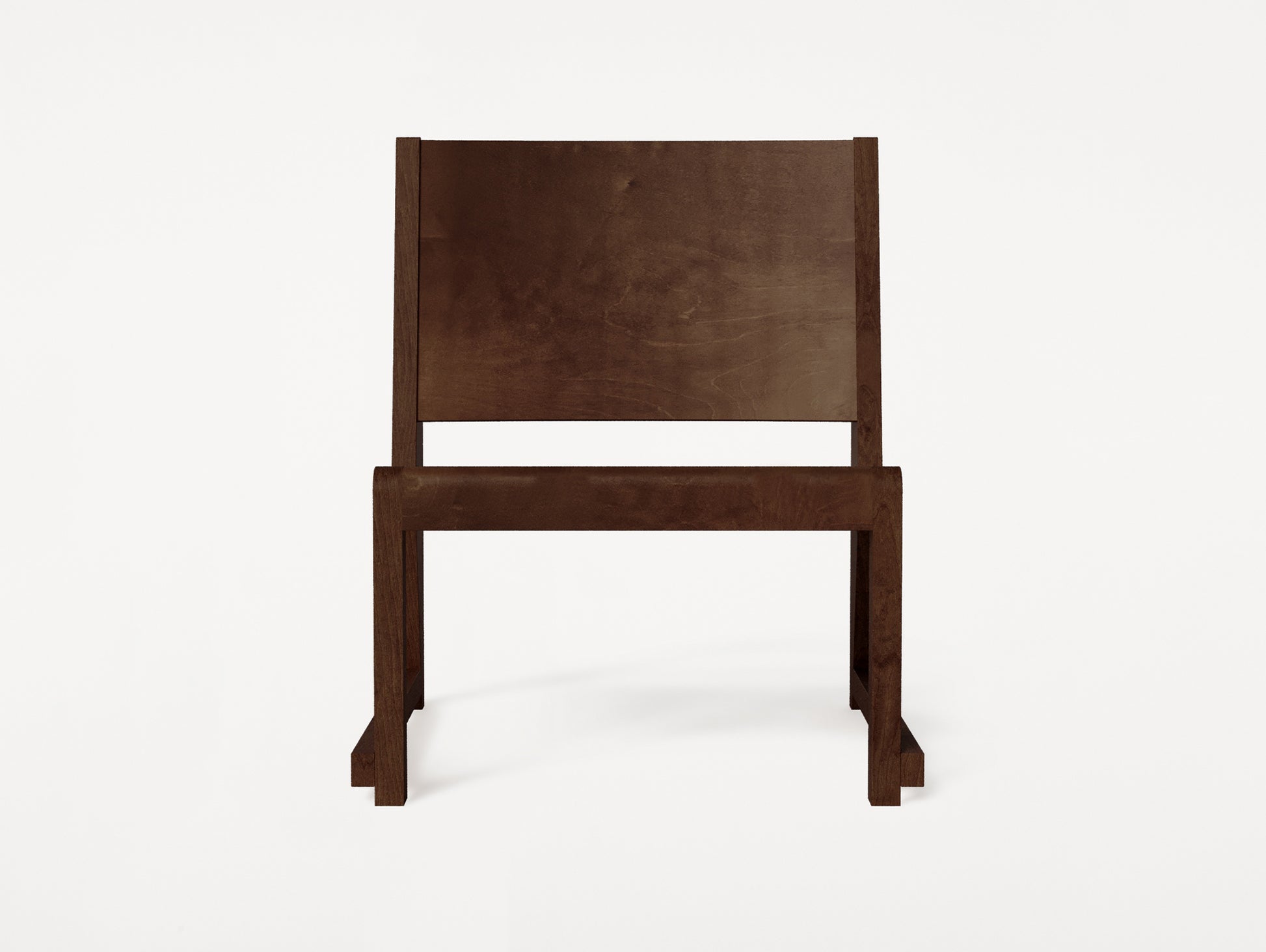 Easy Chair 01 by Frama - Dark Brown Oiled Birch