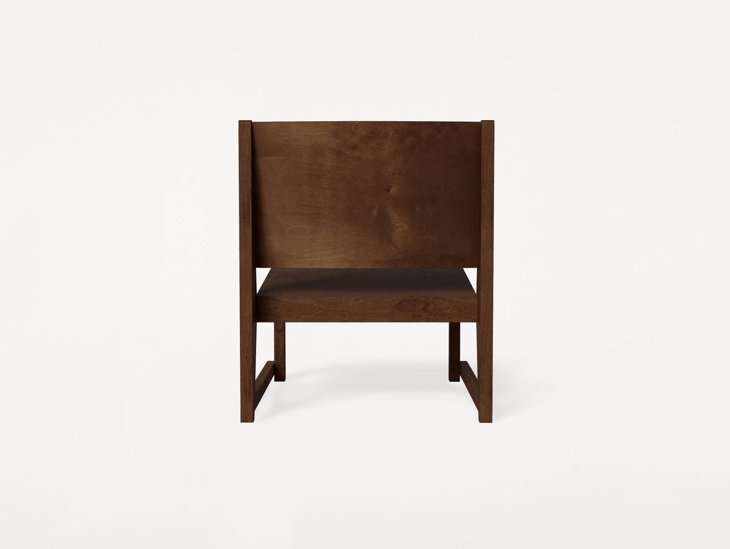 Easy Chair 01 by Frama - Dark Brown Oiled Birch