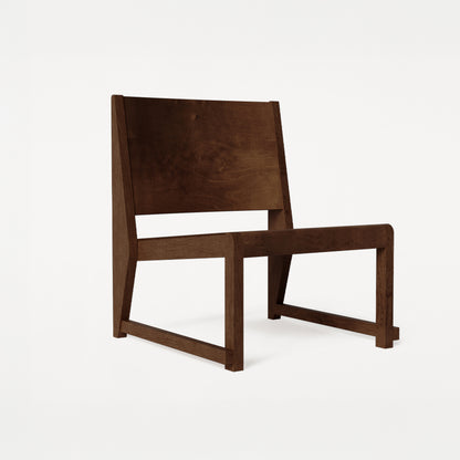 Easy Chair 01 by Frama - Dark Brown Oiled Birch