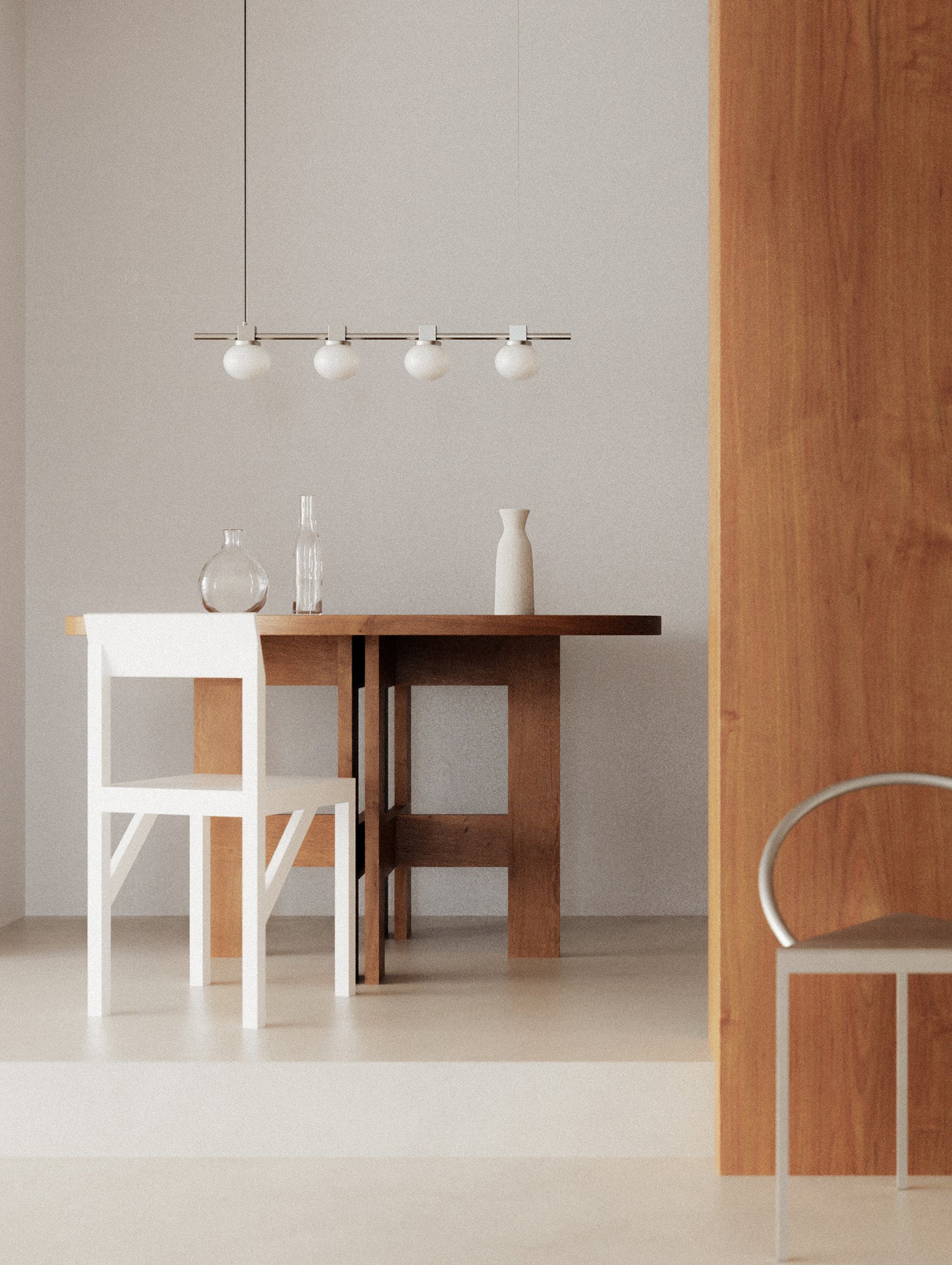 Ovoid Pendant Lamp by Frama - Quadruple