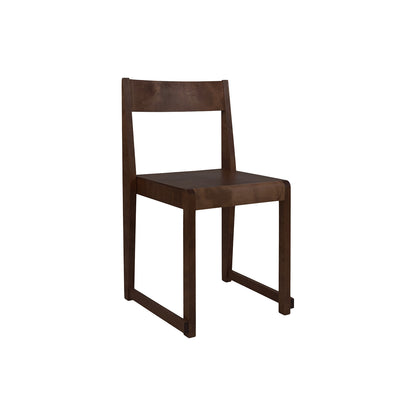 Chair 01 by Frama - Dark Brown Oiled Birch