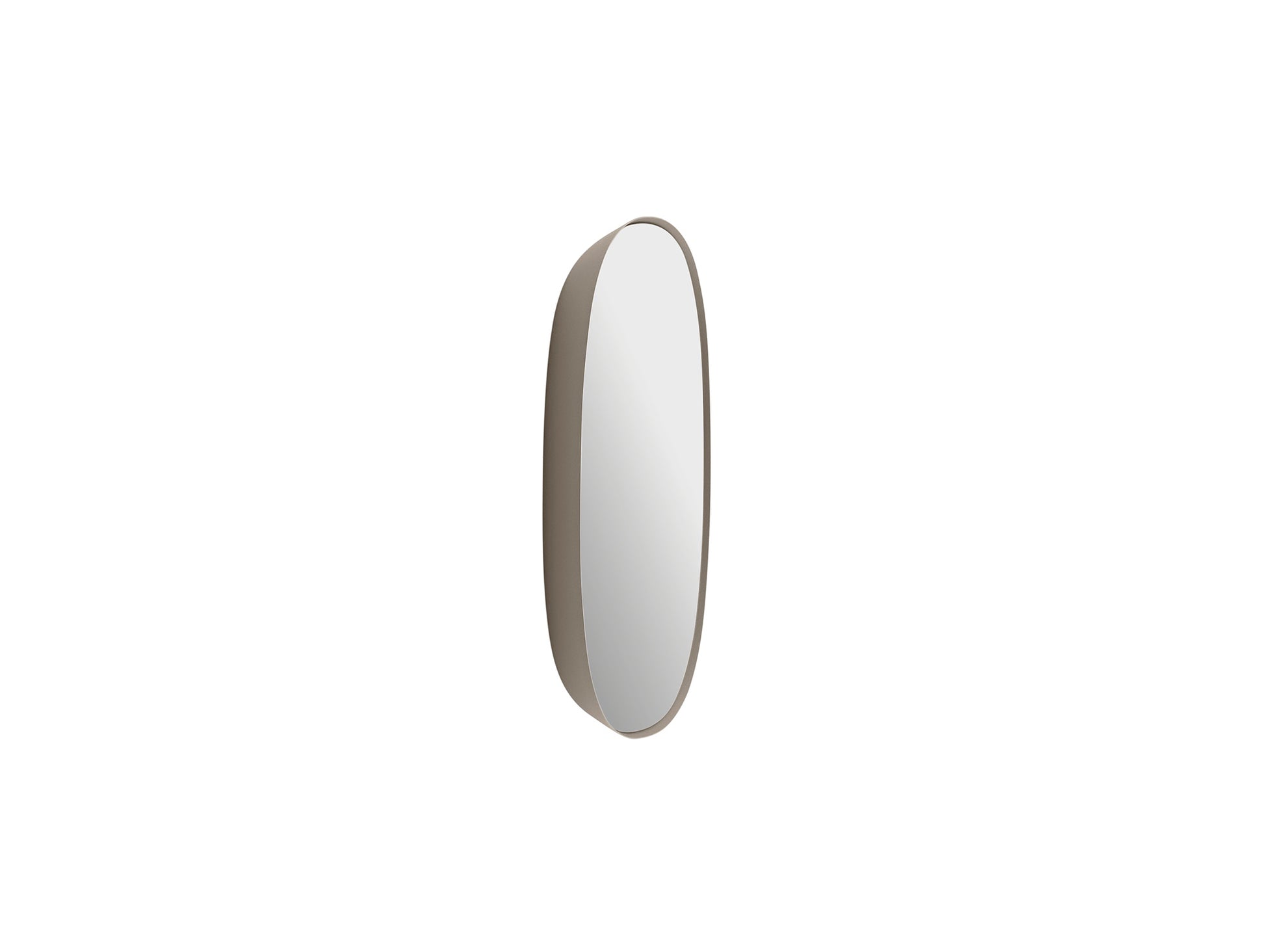 Framed Mirror by Muuto - 40x40 / Taupe with Clear Glass