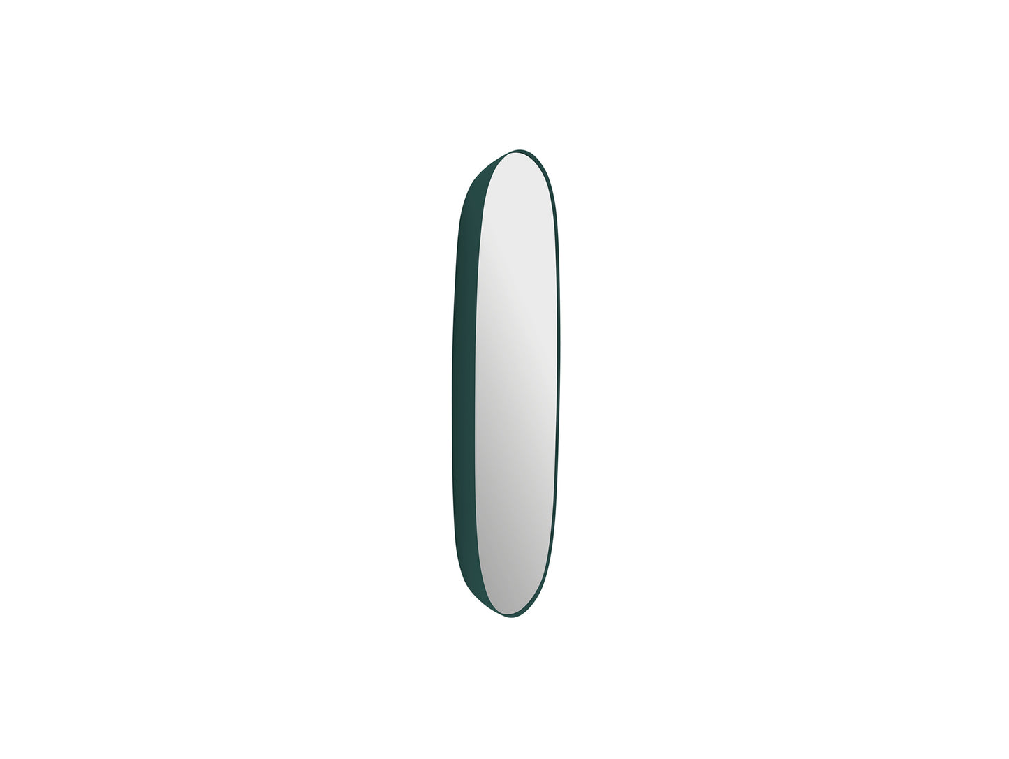 Framed Mirror by Muuto - 59x44 / Dark Green with Clear Glass